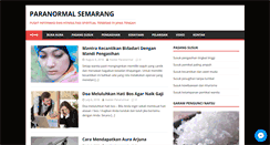 Desktop Screenshot of paranormalsemarang.com
